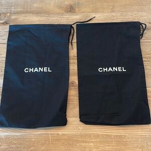Chanel sandal dust bags